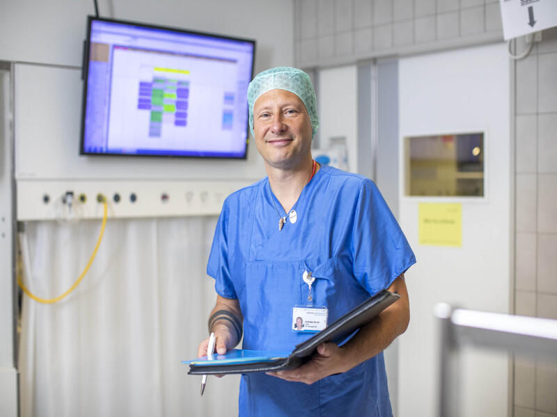 Andreas Strobl, Leiter OP-Management, LUKS Wolhusen