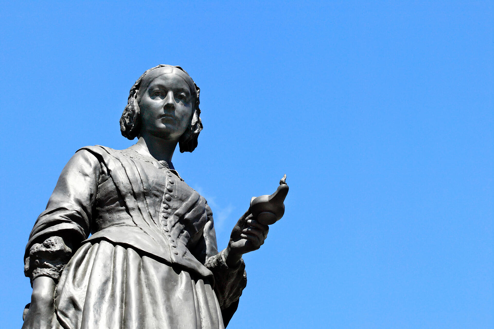 Statue von Florence Bightingale in London