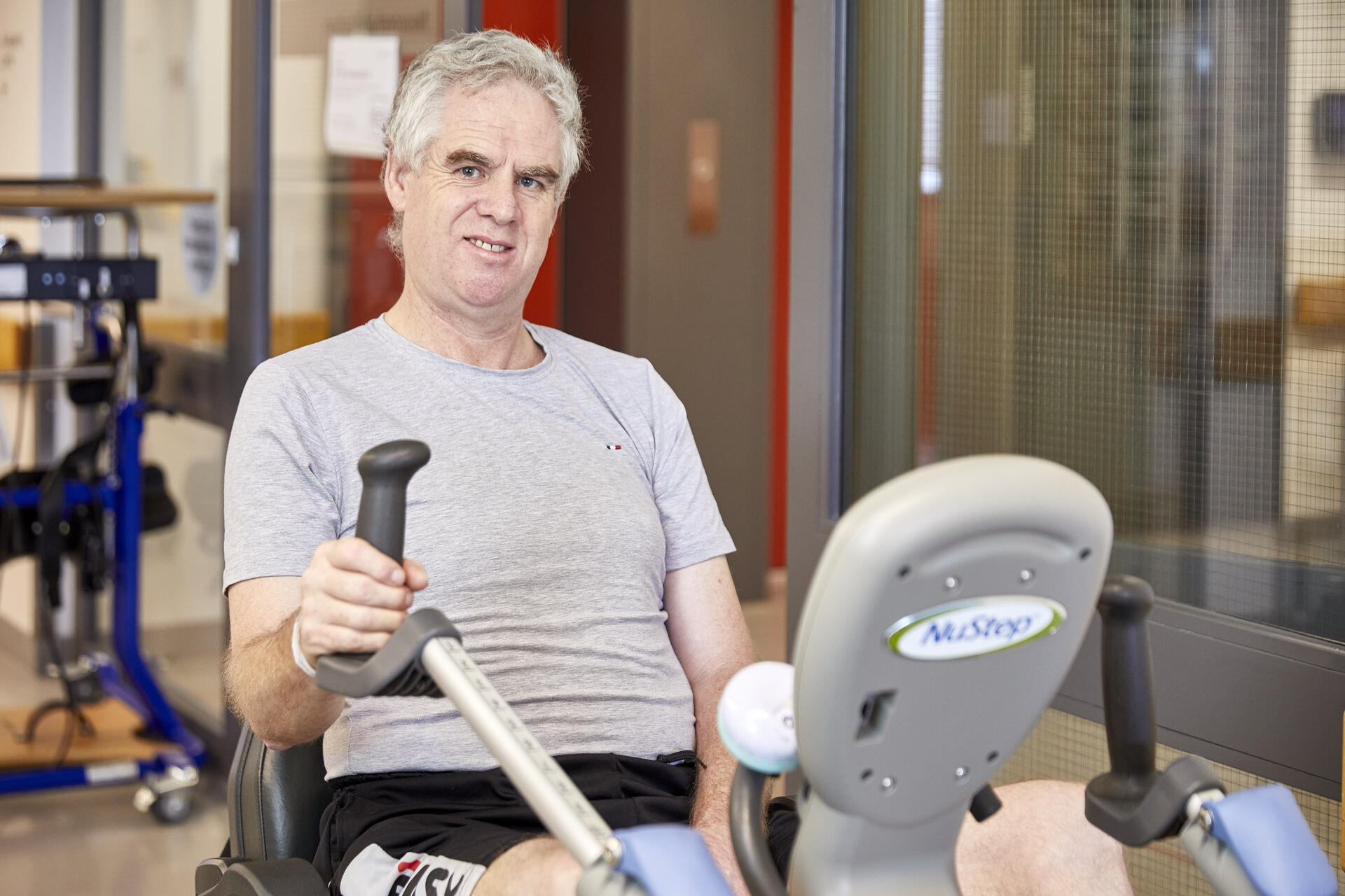 Stefan Suter war Hirnschlag-Patient im Stroke Center am LUKS