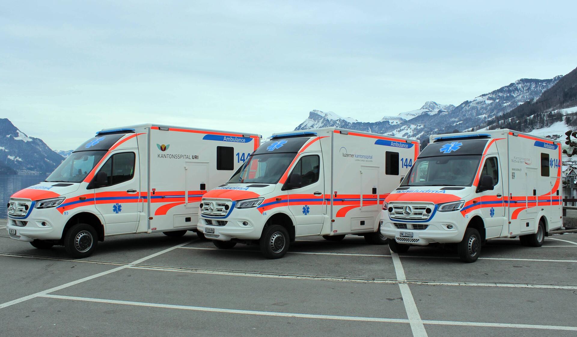 Drei neue Ambulanzen