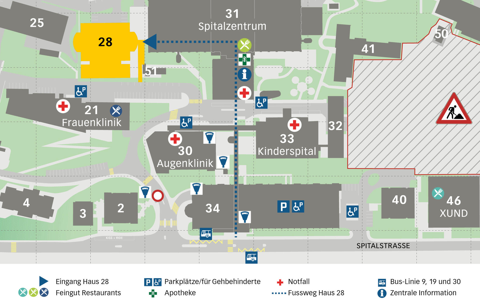 Detailplan Haus
