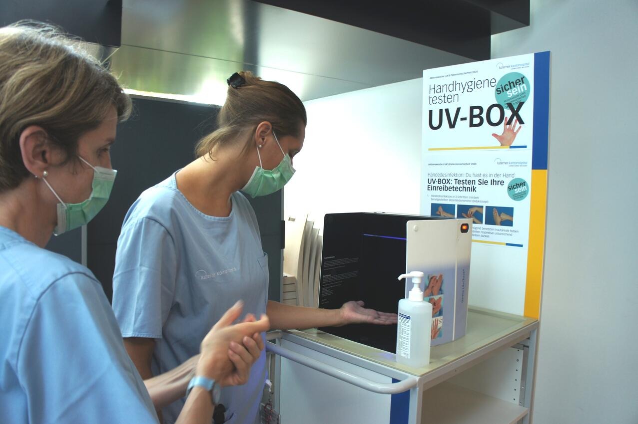 uv-box testen