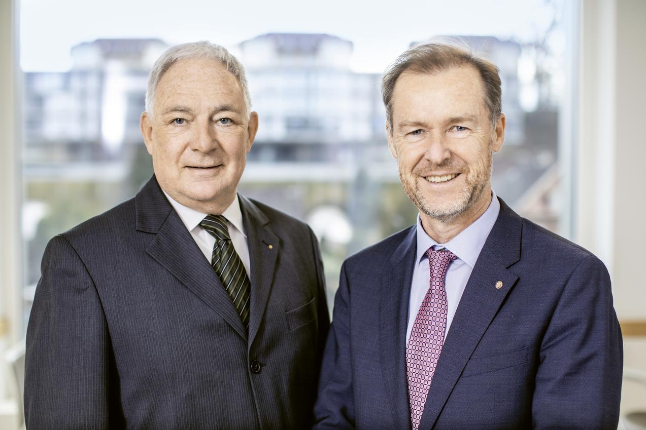 Ulrich Fricker und Benno Fuchs Ulrich Fricker und Benno Fuchs