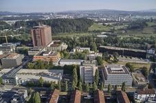 Luftaufnahme des Luzerner Kantonsspitals